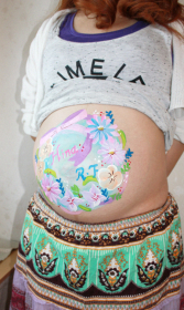 マタニティペイントサロン Art clap 作品02